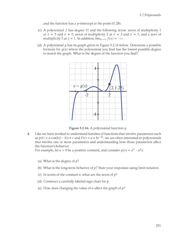 Active Preparation for Calculus - Page 251